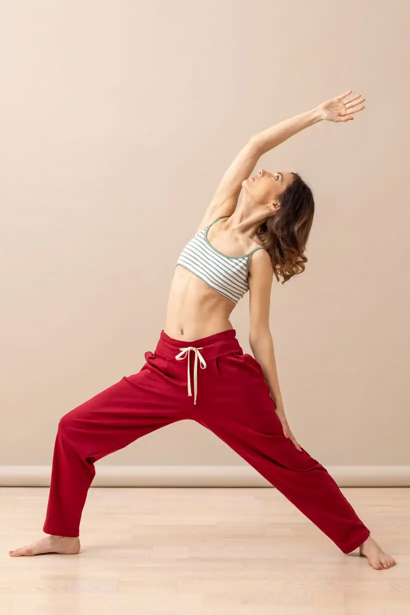 Butterfly-pants-burgundy-cotton-women-yoga-3-web