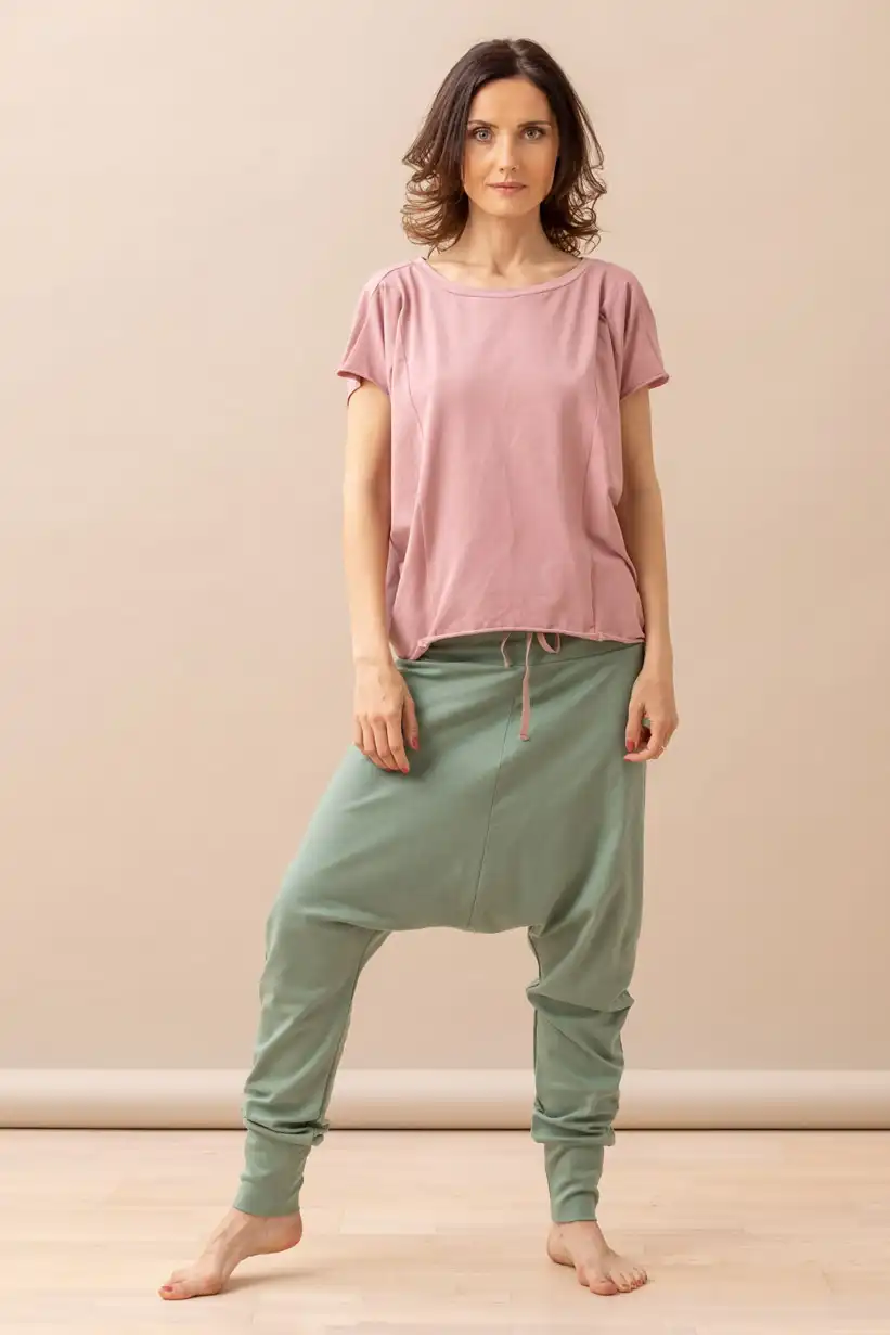 Cat-pants-olive-cotton-women-yoga-2-web