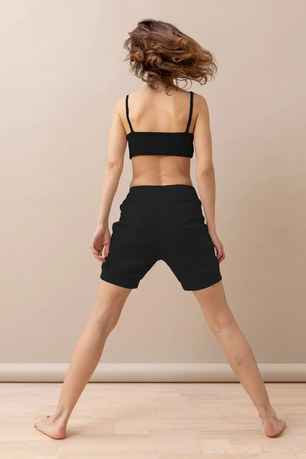 Mini-crow-pants-black-cotton-women-yoga-3-2x3 NEGRU